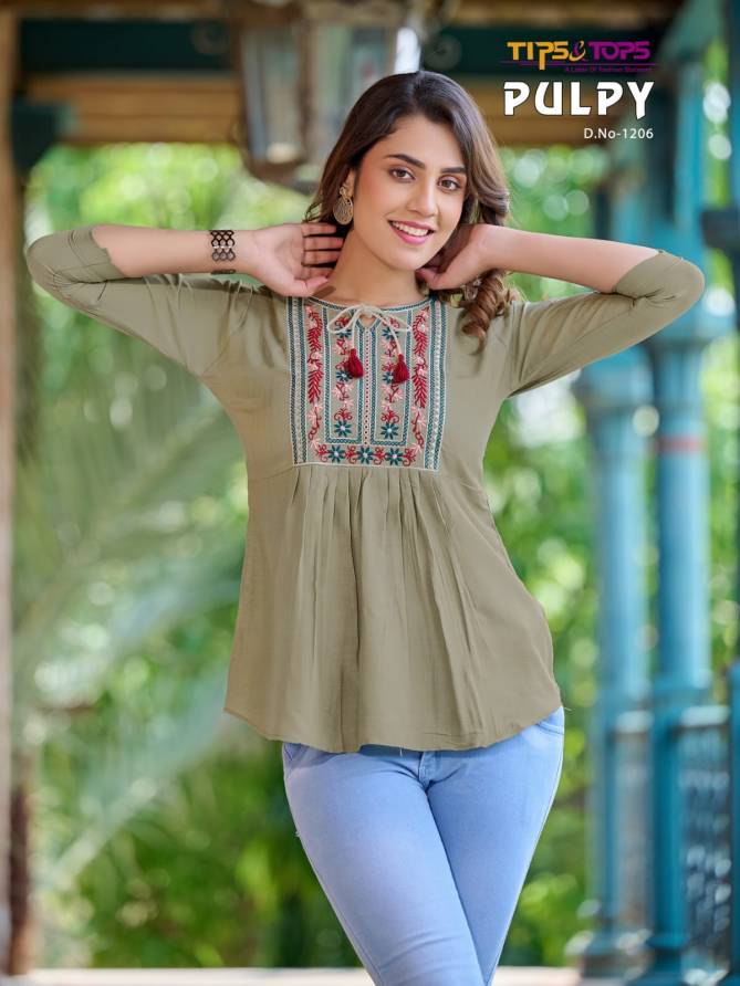 Pulpy Vol 12 By Tips Tops Ladies Top Catalog